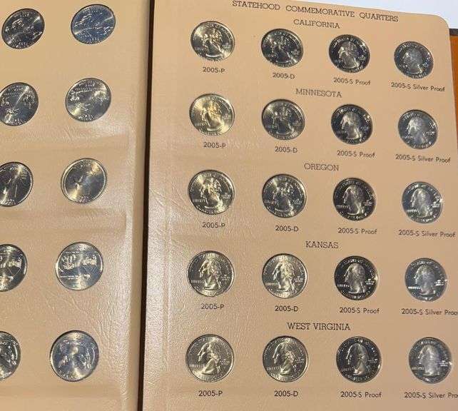 2004-2006 Statehood Quarters Complete Including Silver Proofs