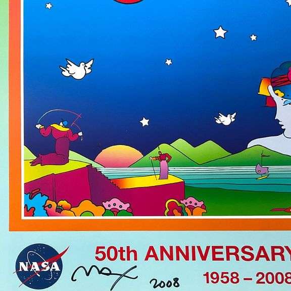 NASA 50th Anniversary by Peter Max