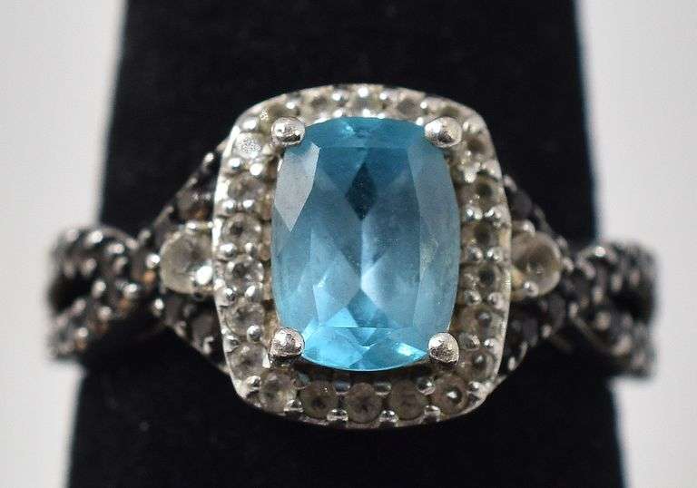 Multi-Gemstone Ring in Sterling Silver