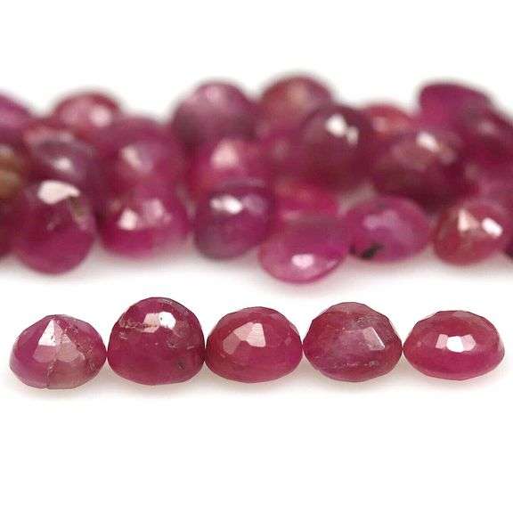 Simply beautiful 7.11ct set of natural red Rubies!