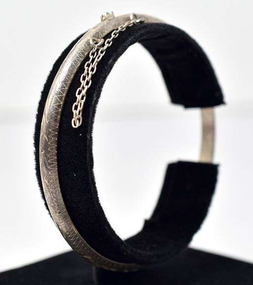 Bangle Bracelet in Sterling Silver