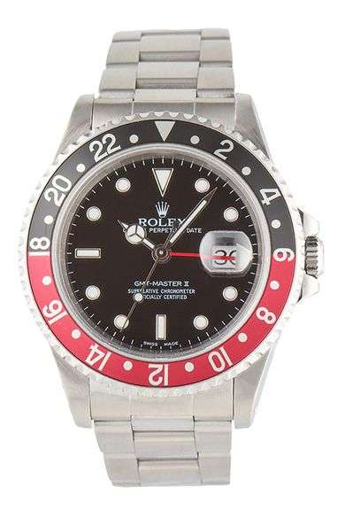 Rolex GMT-Master II 16710, 40MM, “Coke” Dial, Stainless Steel Men’s Watch