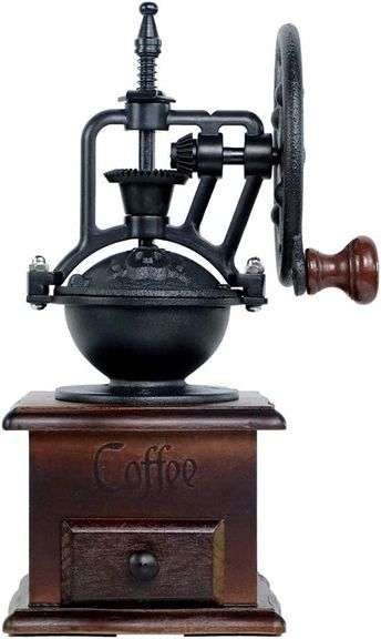 Classic Wooden Coffee Grinder