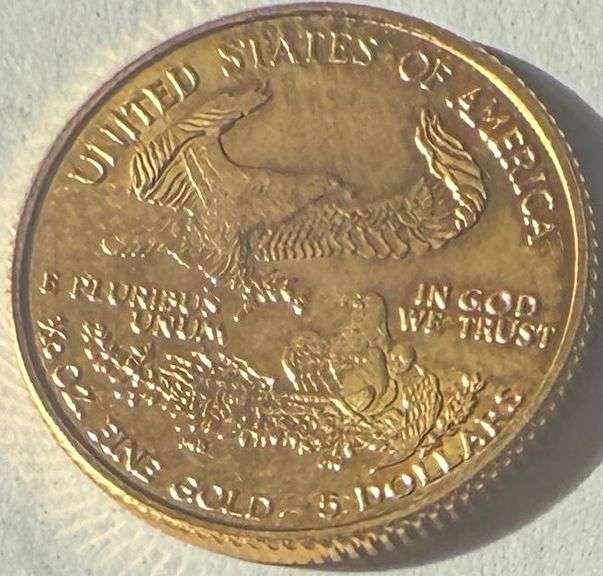 Totally Frosty BU 2008 $5 US Gold Eagle