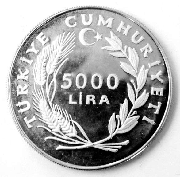 1984 Olympic Winter Games Silver Coin