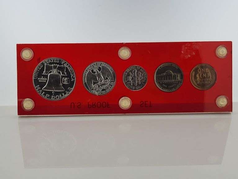 1954 United States Proof Set - Capital Plastics Case