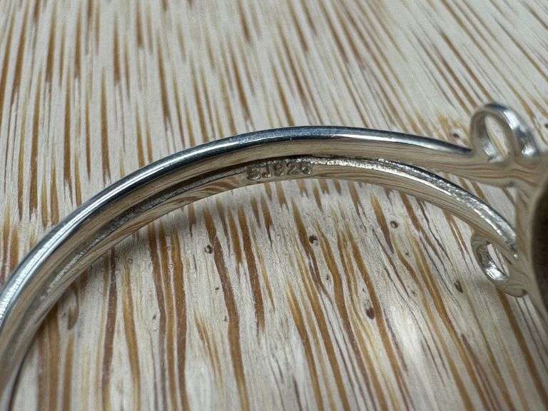 Sterling Silver Genuine Natural Garnet Gemstone Ring Size 10