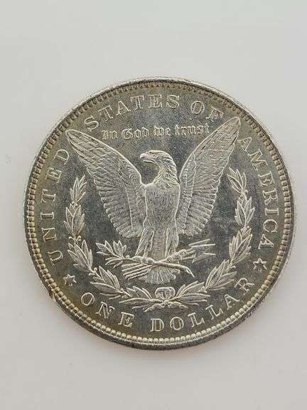 1898 Philadelphia Morgan Silver Dollar, Cleaned