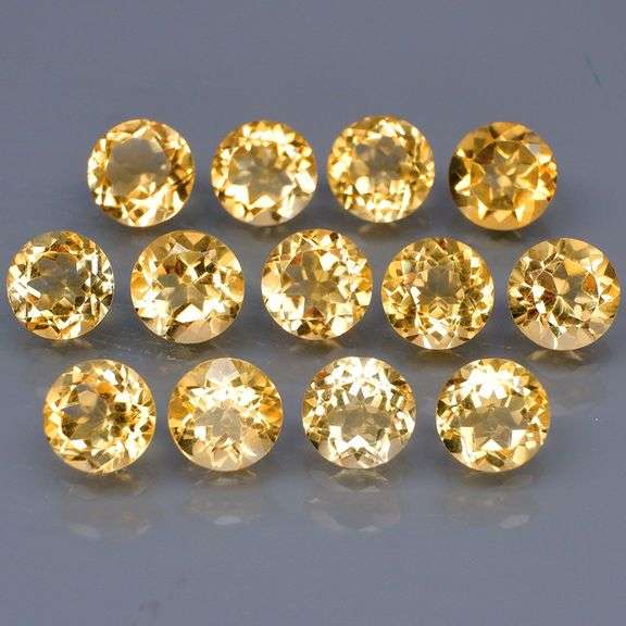 Ravishing 10.08ct top golden eye clean Citrine set