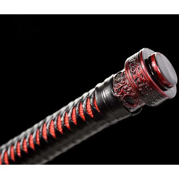 44-Inch Full Tang Red Katana