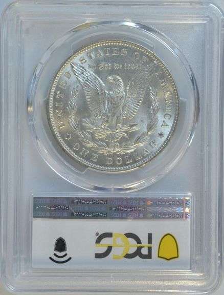 Better date near Gem BU 1897 Morgan Silver Dollar. PCGS MS64