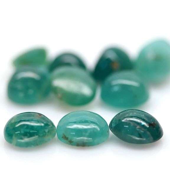 Stunning 15.74ct blue green Grandidierite set