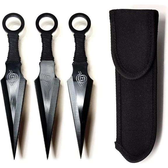 Lot of 3 Kunai Japanese Ninja Throwers