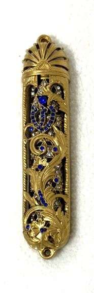 Collectable Jeweled Style Mezuzah