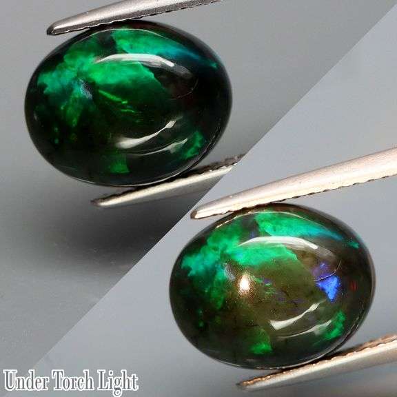 Impressive 2.87ct full body flashing Black Opal