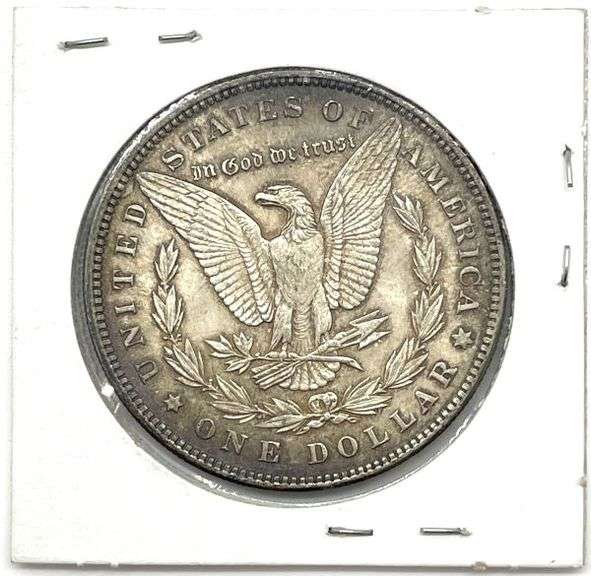 Highly Toned  1896-P Morgan Silver Dollar