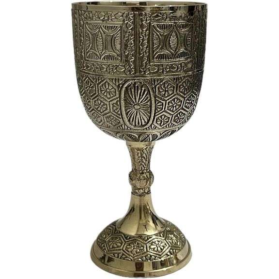 Brass Chalice Goblet