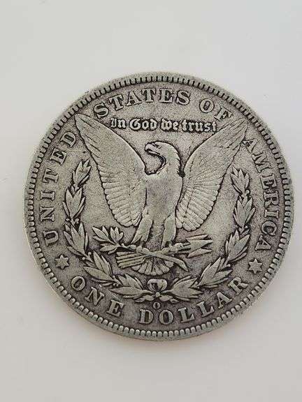 1904 O Morgan Silver Dollar, Cleaned
