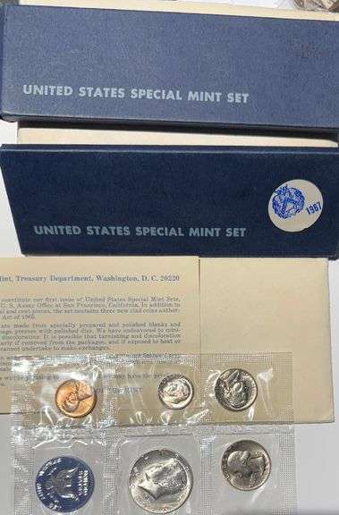 1965-1973 US Mint Sets Complete