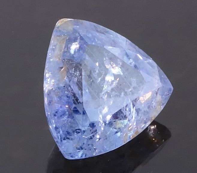 Untreated 1.64ct periwinkle blue Tanzanian Sapphire!