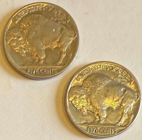 1927 1928 BU Buffalo Nickels