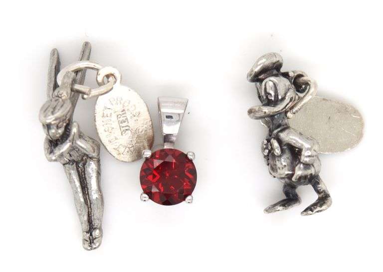 Group lot of 3 Disney charms