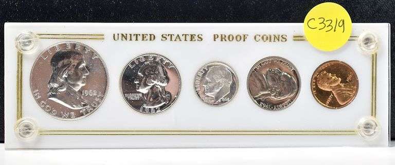 1962 United States Proof Set - Capital Plastics Case