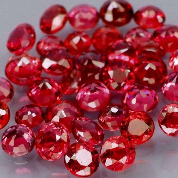 Top red! Untreated! Diamond cut! 3.28ct Ruby set!!!