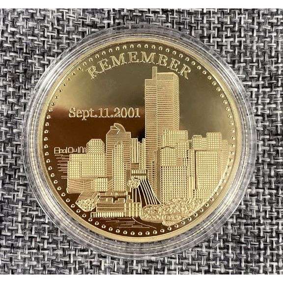 9-11 Memorial Challenge Coin