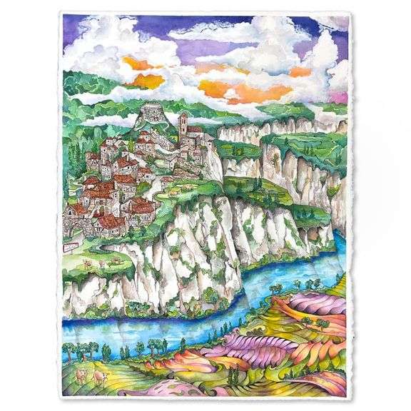 St Cirq la Snas by Pergola