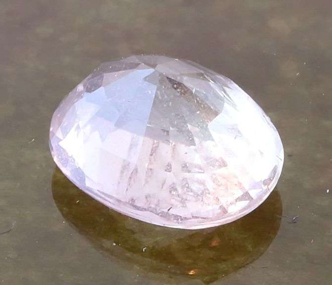 Extremely rare 2.54ct color shifting Tanzanian Sapphire