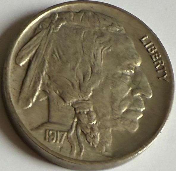 1917 BU Buffalo Nickel