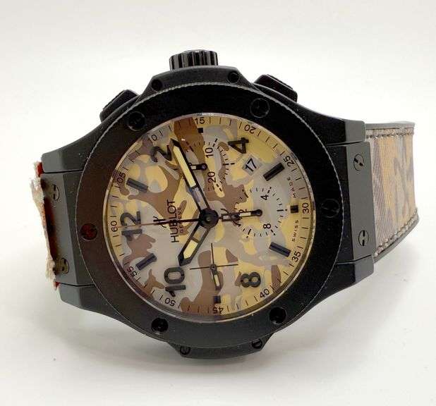 Limited Edition Hublot Big Bang 44 mm Commando Desert Black Ceramic