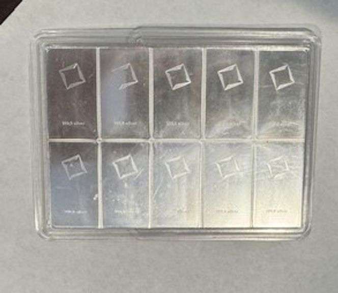 Valcambi Silver CombiBar 10 x 10 gram