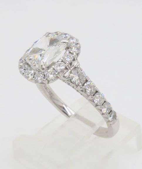 Henri Daussi 2.24CTW GIA Certified Diamond Ring