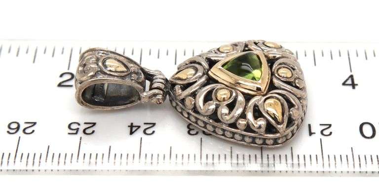 John Hardy peridot pendant