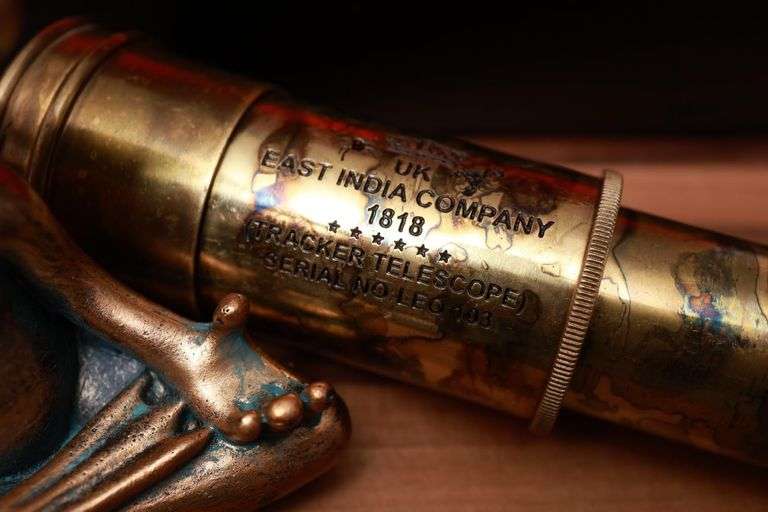 1818 East India Company Brass Spyglass