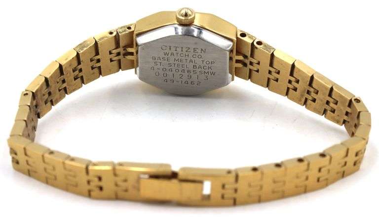Citizen quartz ladies gold tone watch