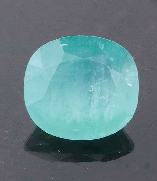 Collectors 1.48ct bright blue green untreated Grandidierite!