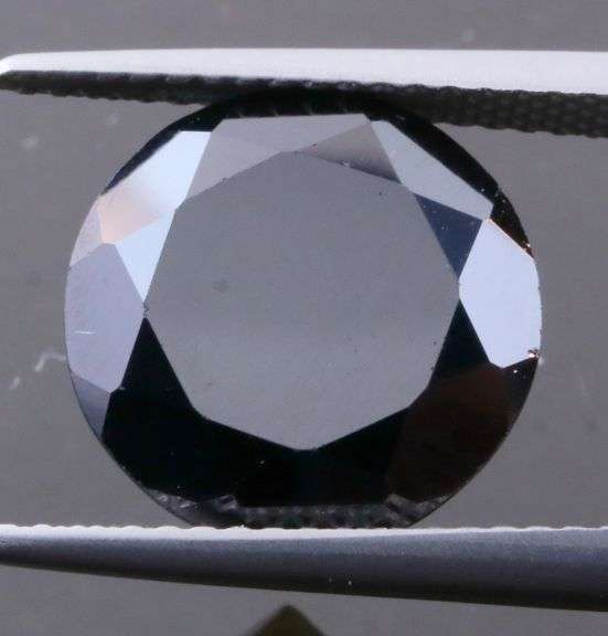 Substantial 7.22ct untreated black Tourmaline
