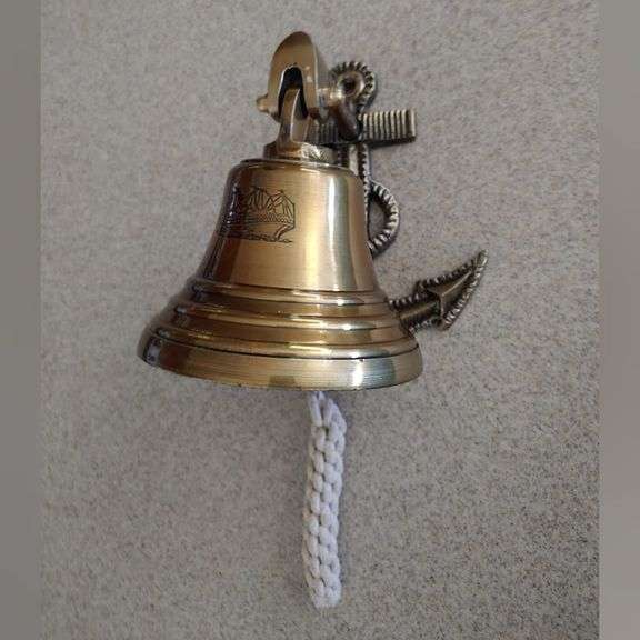 Wall-Mounted Anchor Ship Bell