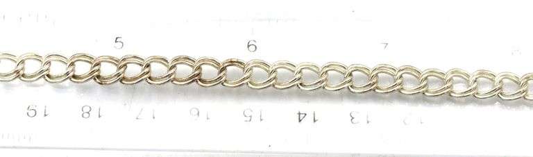 Group lot of 4 vintage 925 sterling silver bracelets