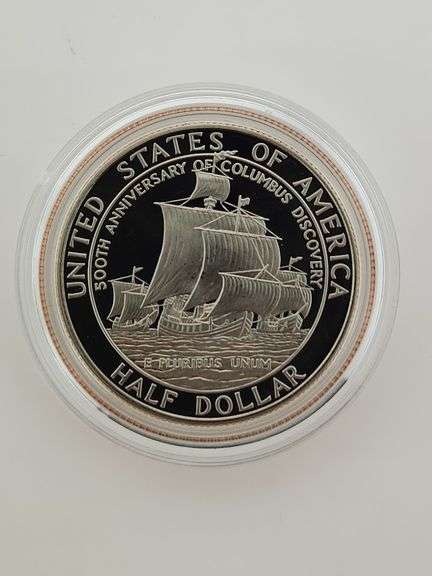 1992 Set Columbus Quincentenary, 2 Coins PR