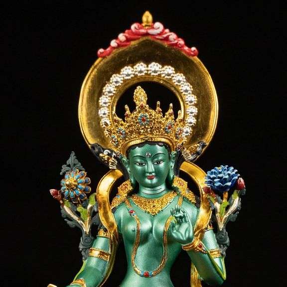 Handcrafted Buddha Tibetan Copper