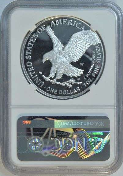 Perfect 2023-W $1 Silver Eagle 1st Releases. NGC PF70 ULTRA CAMEO