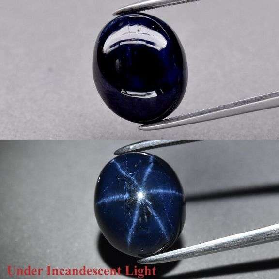 Gorgeous 7.33ct royal blue Star Sapphire