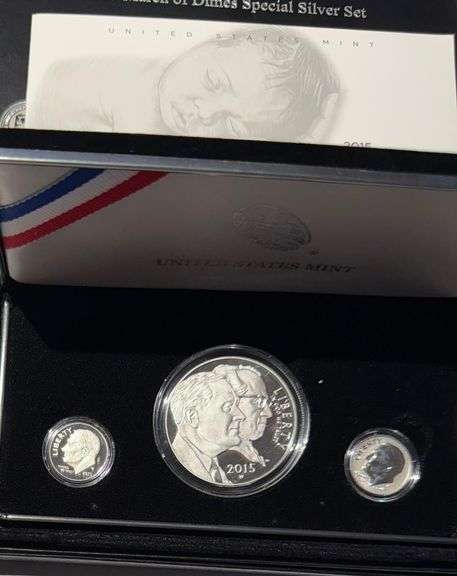2015 March of Dimes Special Silver Set
