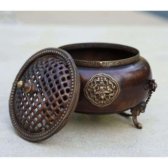 Tibetan Traditional Hanging Incense Burner