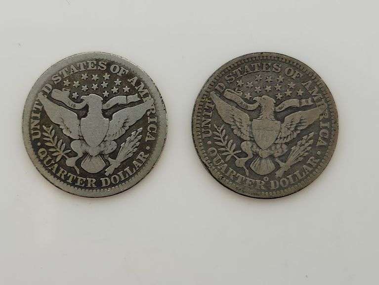 1900 & 1900 O Barber Quarters, Circulated