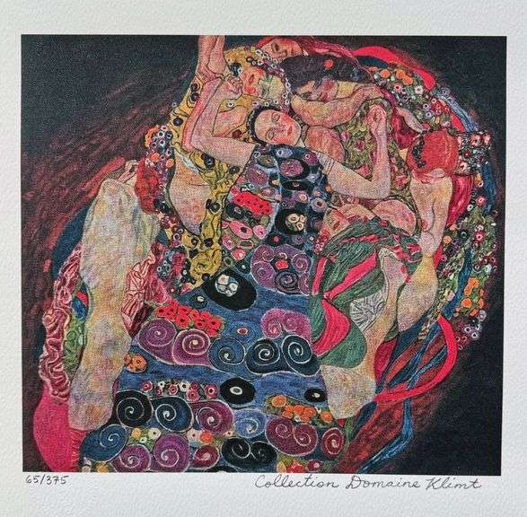 Collectible Limited Edition Gustav Klimt, The Maiden